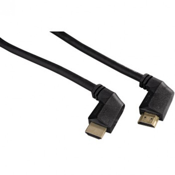 כבל HDMI איכותי בעל ראשים זויתיים  באורך 1.5 מטר, תומך בהעברת 4K ותלת מימד לקבלת תמונה נקיה ומושלמת דגם - 122115