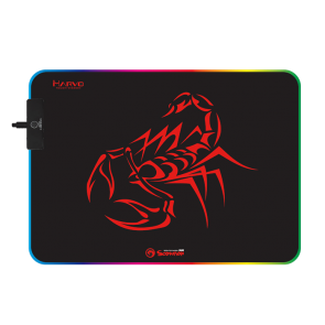 פד גיימינג של Scorpion רך ואיכותי במיוחד עם תאורת RGB מבית Marvo
