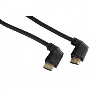 כבל HDMI איכותי בעל ראשים זויתיים  באורך 3 מטר, תומך בהעברת 4K ותלת מימד לקבלת תמונה נקיה ומושלמת דגם-122116 