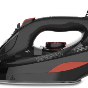 מגהץ אדים עוצמתי שחור 3000W