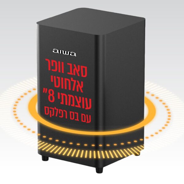 ⁦מקרן קול DOLBY ATMOS 2.1.2 עם סאב וופר אלחוטי 500W⁩ – תמונה ⁦2⁩
