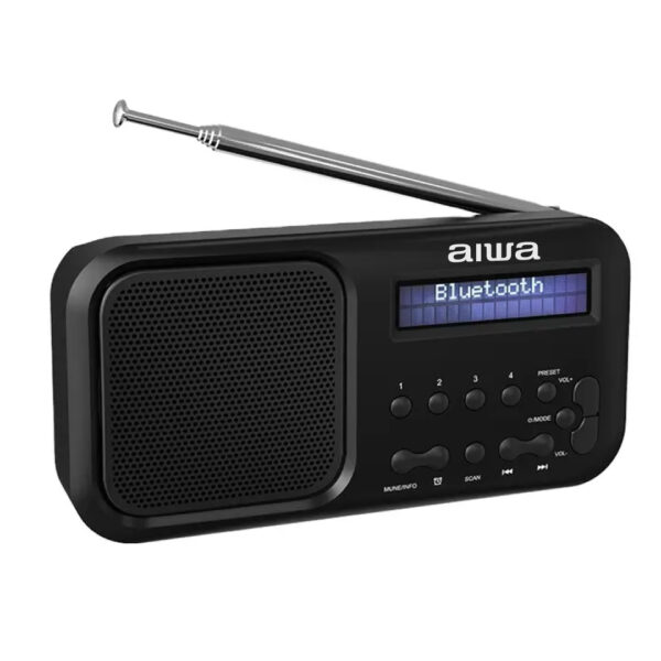 ⁦רדיו בלוטוס FM/AM נייד עם בטריה נטענת⁩ – תמונה ⁦6⁩