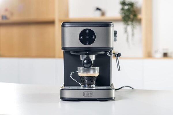 ⁦מכונת קפה עם אדים 850W 20Bar 1.5L⁩ – תמונה ⁦3⁩