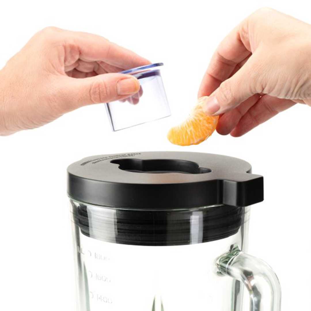 בלנדר מקצועי שולחני עוצמתי 2000W כולל כותש קרח בגימור Stainless Steel – תמונה 3