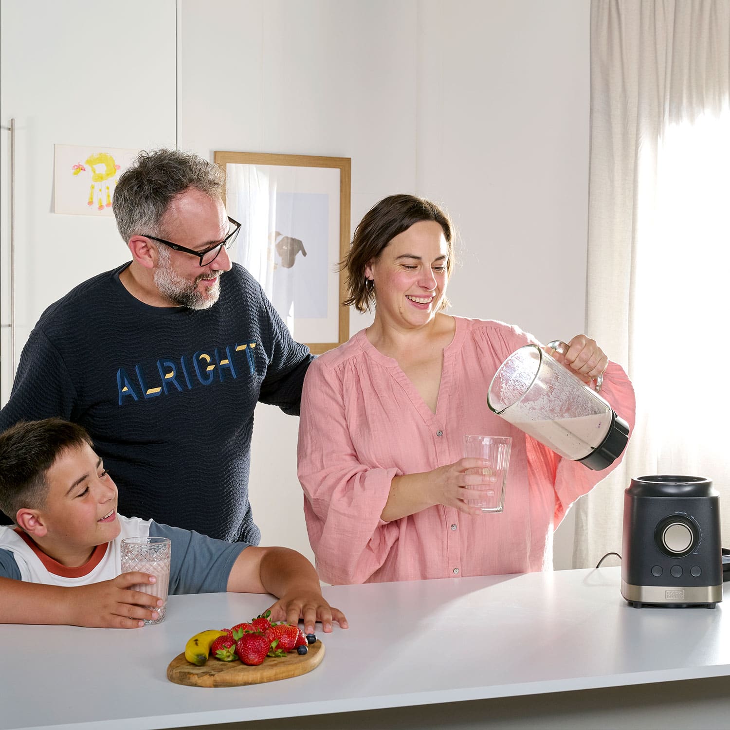 בלנדר מקצועי שולחני עוצמתי 2000W כולל כותש קרח בגימור Stainless Steel – תמונה 4