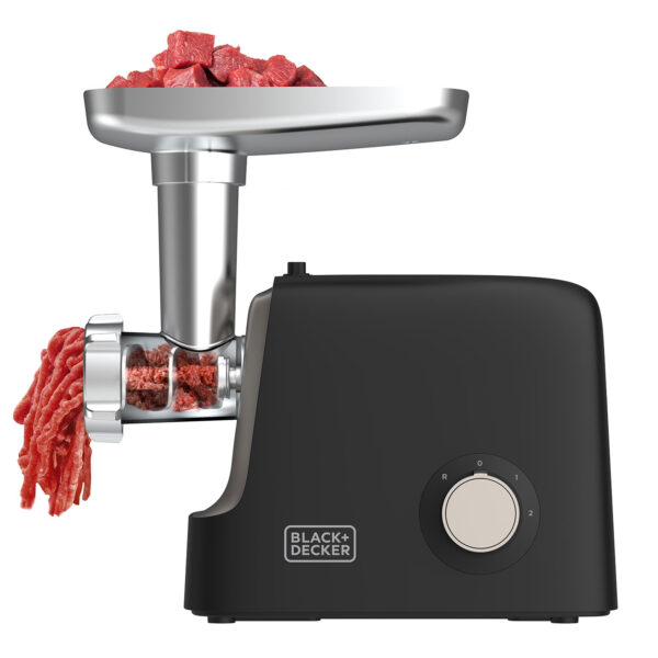 ⁦מטחנת בשר עוצמתית 2200W, בגימור Stainless Steel⁩ – תמונה ⁦5⁩