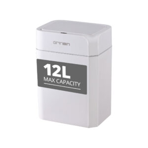 פח חכם בנפח 12 ליטר,לבן