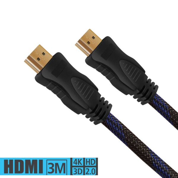 ⁦כבל HDMI באורך 3 מטר⁩ – תמונה ⁦2⁩