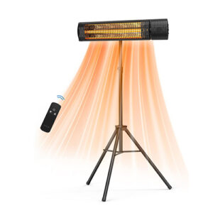 תנור חימום חיצוני נייד עם נורת ‏CalmLight‏ 2000W