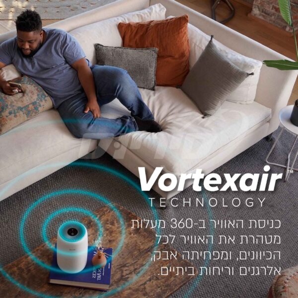 ⁦מטהר אוויר מיני פילטר HEPA⁩ – תמונה ⁦12⁩