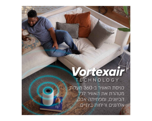 ⁦מטהר אוויר מיני פילטר HEPA⁩ – תמונה ⁦7⁩