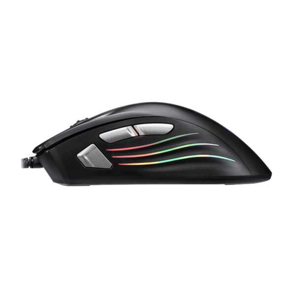 ⁦עכבר גיימינג 7 לחצנים, תאורת7200 DPI ,RGB⁩ – תמונה ⁦3⁩