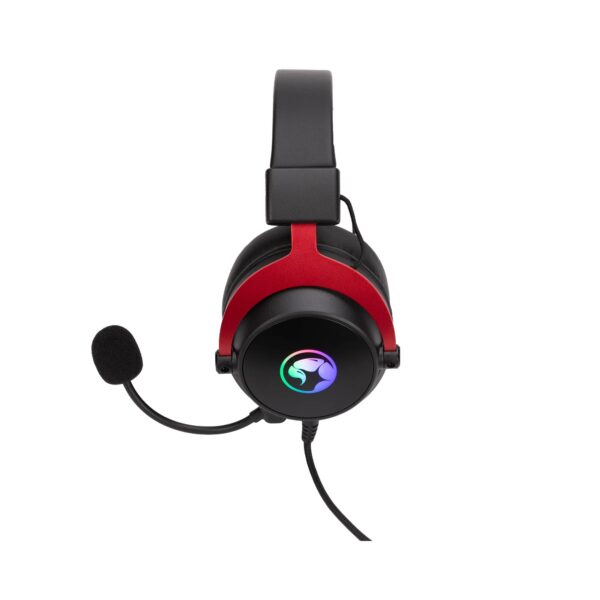 ⁦אוזניות 7.1 סראונד USB למחשב עם מיקרופון מובנה⁩ – תמונה ⁦4⁩