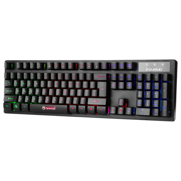 ⁦מקלדת גיימינג מקצועית עם תאורת RGB⁩ – תמונה ⁦3⁩