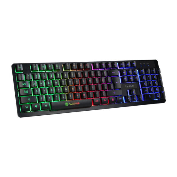 ⁦מקלדת גיימינג מקצועית עם תאורת RGB⁩ – תמונה ⁦5⁩