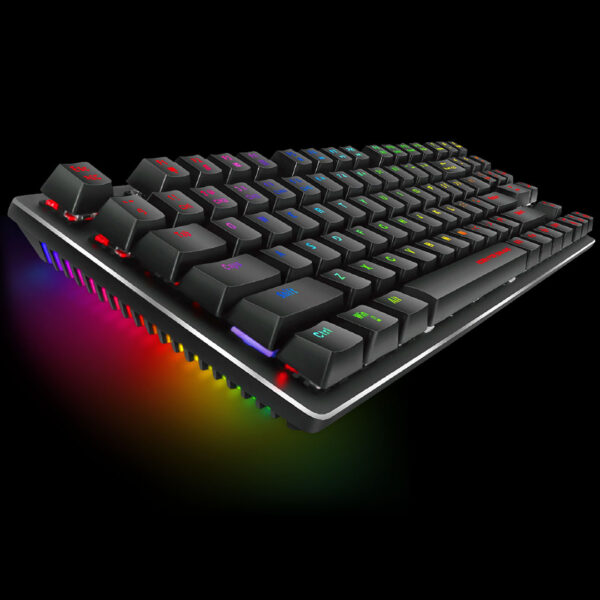 ⁦מקלדת גיימרים מכנית חוטית עם תאורת RGB⁩ – תמונה ⁦2⁩