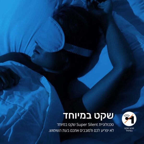 ⁦אקדח עיסוי מיני עם ארבעה ראשים ונרתיק נשיאה⁩ – תמונה ⁦5⁩