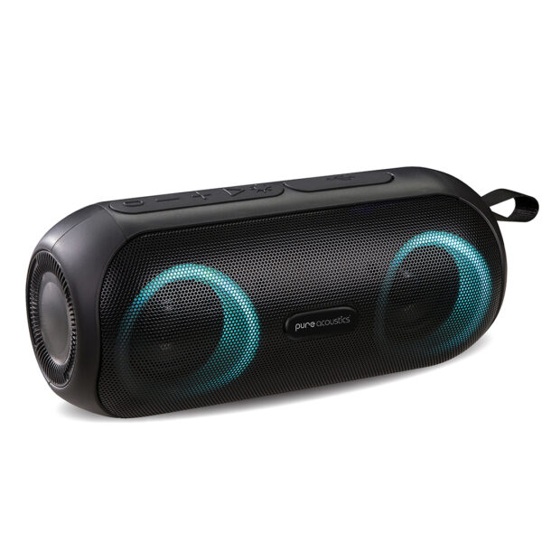 ⁦רמקול בלוטוס נייד מוגן מים IP65 עם תאורת RGB⁩ – תמונה ⁦6⁩