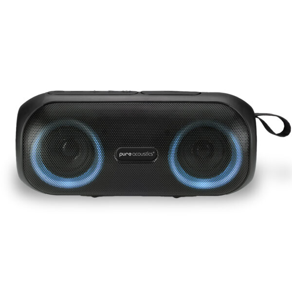 ⁦רמקול בלוטוס נייד מוגן מים IP65 עם תאורת RGB⁩ – תמונה ⁦7⁩