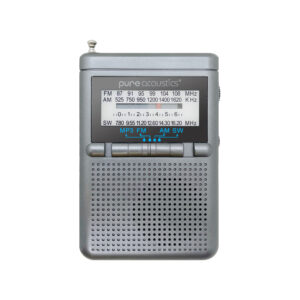 רדיו AM/FM נייד עם סוללה נטענת וכניסת USB