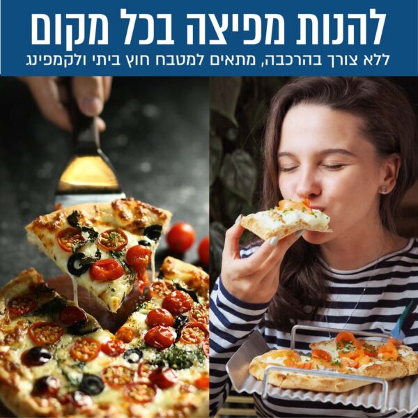 ⁦טאבון גז "12 אבן שמוט 500 מעלות⁩ – תמונה ⁦11⁩