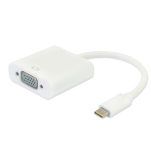 מתאם TYPE C איכותי זכר ל VGA נקבה אורך 15 ס"מ