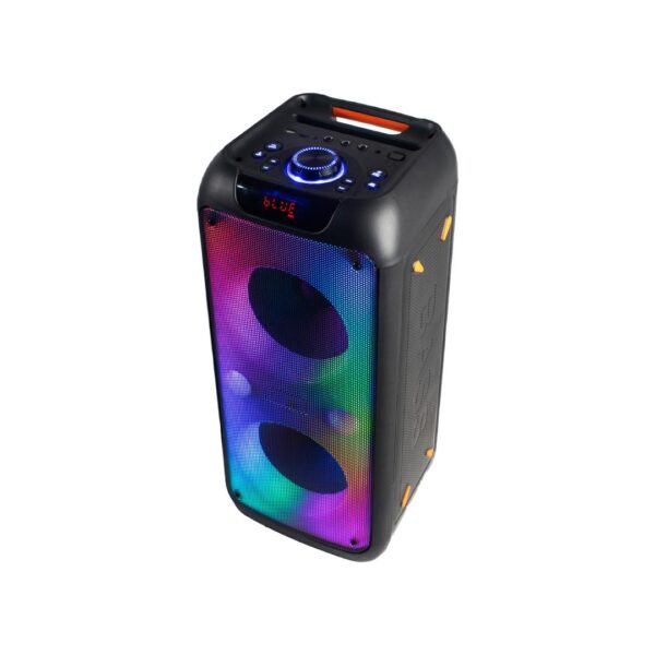 ⁦רמקול נייד 2500W עם מיקרופון אלחוטי⁩ – תמונה ⁦2⁩