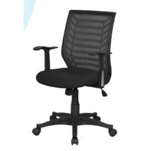 כיסא מנהל ארגונומי ופנאומטי שחור