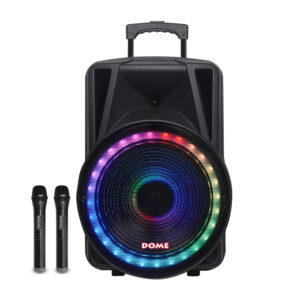 בידורית 2500W עם 2 מיקרופונים אלחוטיים
