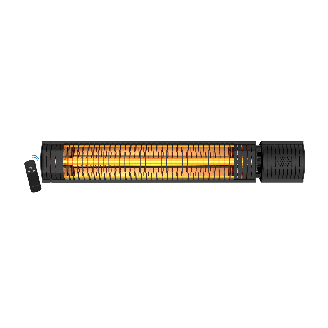 תנור חימום חיצוני נייד עם נורת CalmLight 2000W – תמונה 4