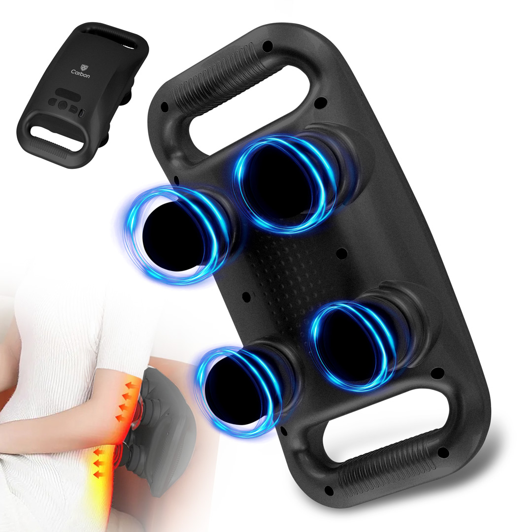 מכשיר עיסוי מתקדם עם טכנולוגיית 4 ראשים לעיסוי מדויק ויעיל