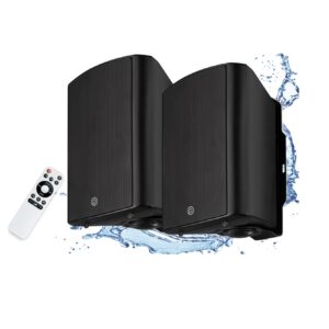 זוג רמקולים OUTDOOR מוגברים