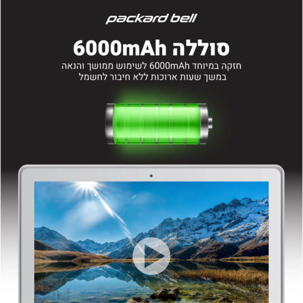 ⁦טאבלט 10.1" עם 2 כניסות WIFI ו SIM⁩ – תמונה ⁦6⁩