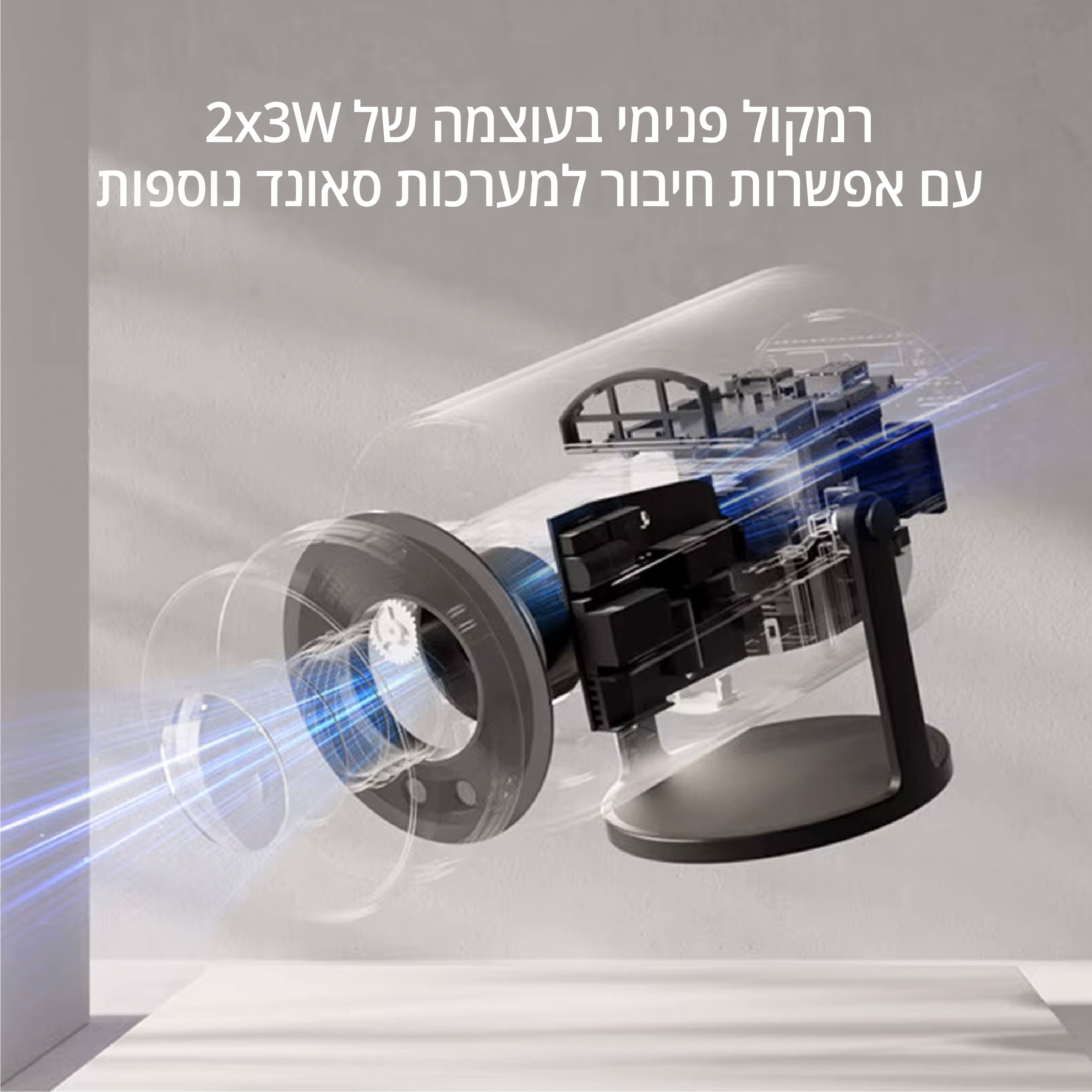 מקרן וידאו חכם LUMENS 3,500 להקרנה עד "150 – תמונה 5
