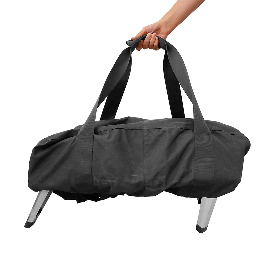 תיק מנשא טאבון עם כף פיצה אלומיניום – תמונה 5