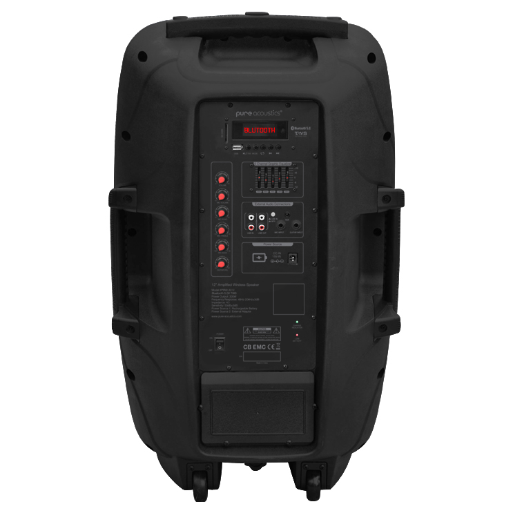 בידורית 300W עם 2 מיקרופונים אלחוטיים – תמונה 3