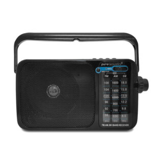 רדיו FM/AM נייד עם סוללה נטענת
