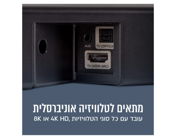 ⁦מקרן קול אטמוס 5.1 עם סאב וופר אלחוטי⁩ – תמונה ⁦3⁩
