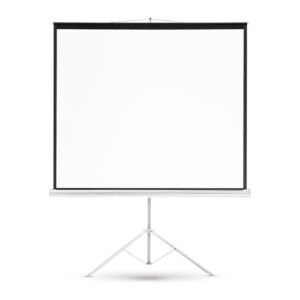 מסך גלילה למקרן על חצובה "100