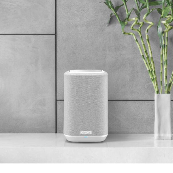 ⁦רמקול סטריאו אלחוטי לבן דגם DEHOME150NVWTE2 מבית DENON⁩ – תמונה ⁦7⁩