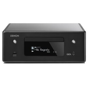מערכת מיקרו CD כולל חיבור רשת, שחור