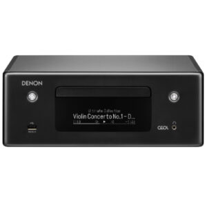 מערכת מיקרו CD כולל חיבור רשת, שחור