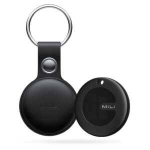 חיישן איתור חפצים חכם Duo MiTag תואם Android & Apple כולל נרתיק עור