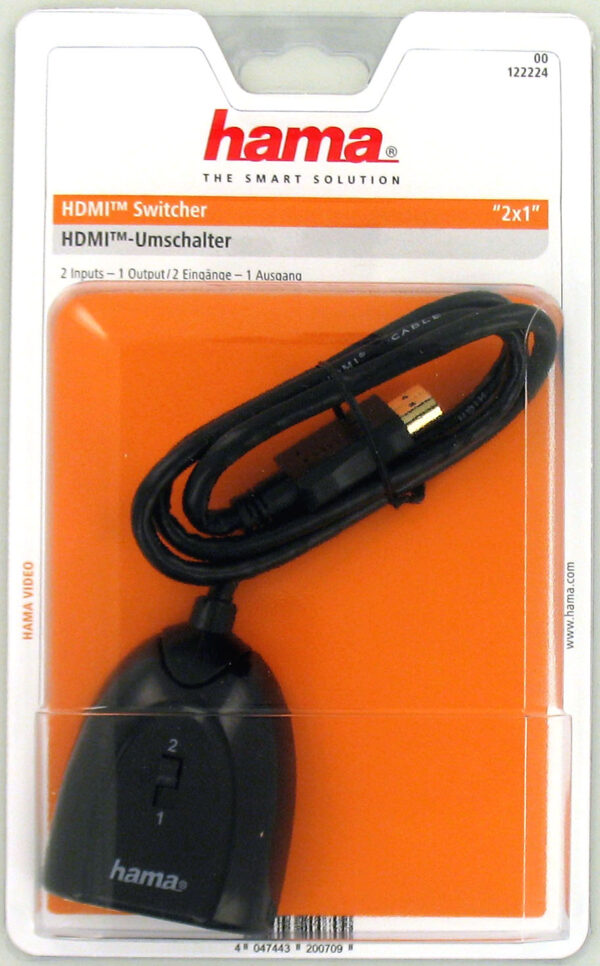 ⁦סוויצ'ר HDMI הכולל שתי כניסות ליציאה אחת⁩ – תמונה ⁦2⁩
