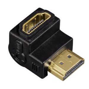 מתאם HDMI זוויתי 90 מעלות זכר לנקבה, עליון