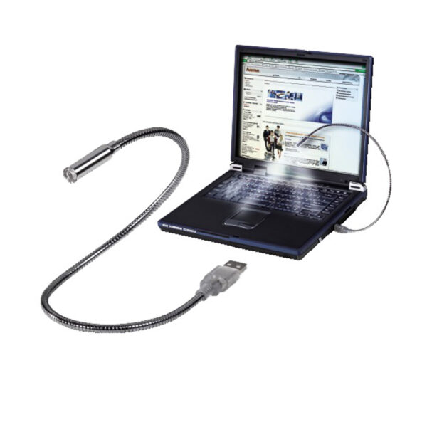 ⁦מנורת LED למחשב שולחני ונייד עם חיבור USB⁩ – תמונה ⁦2⁩