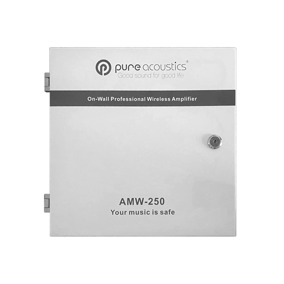 מגבר סטריאו 100W לתליה על הקיר+תיבת מתכת – תמונה 2