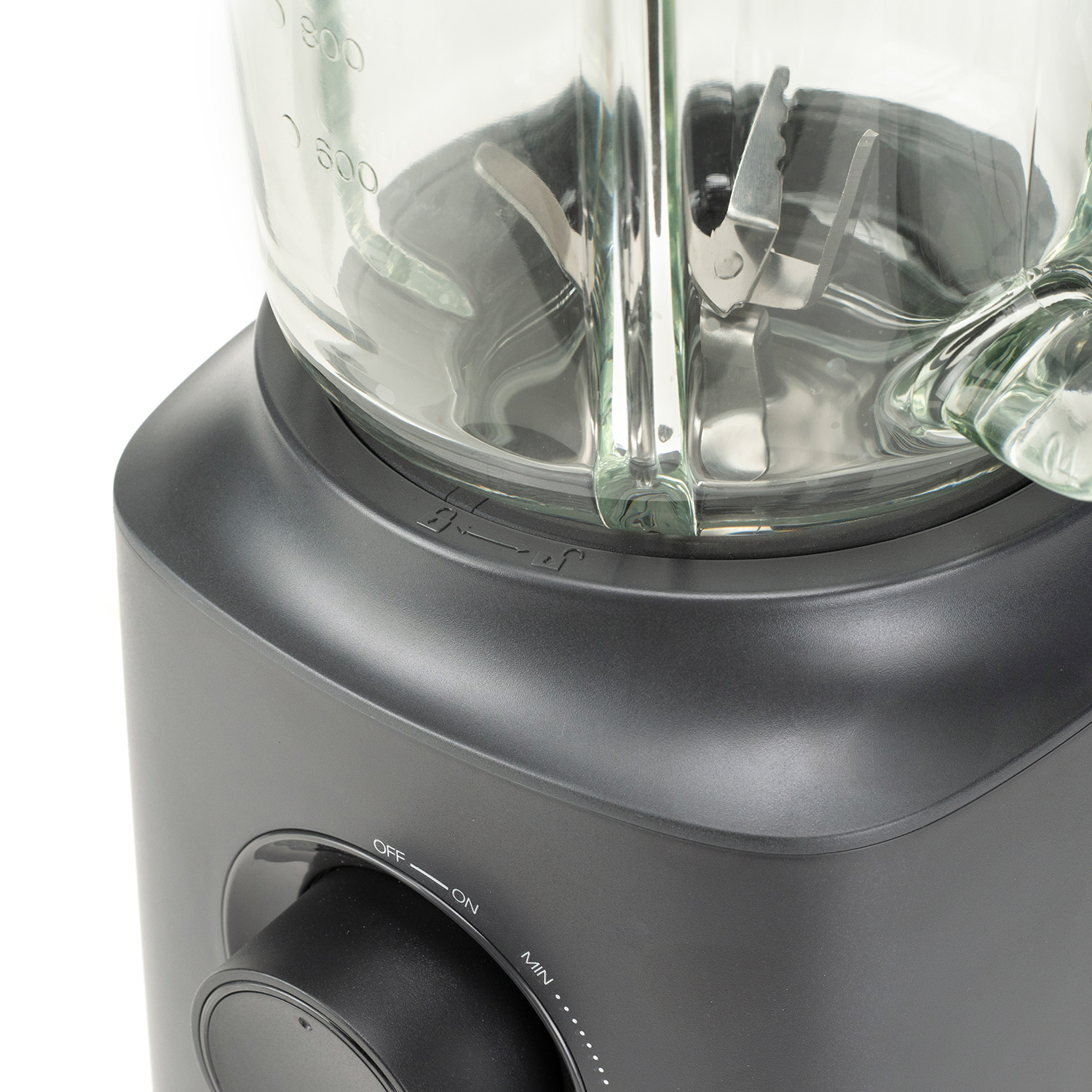 בלנדר מקצועי שולחני עוצמתי 1800W, כולל כותש קרח בגימור Stainless Steel – תמונה 2