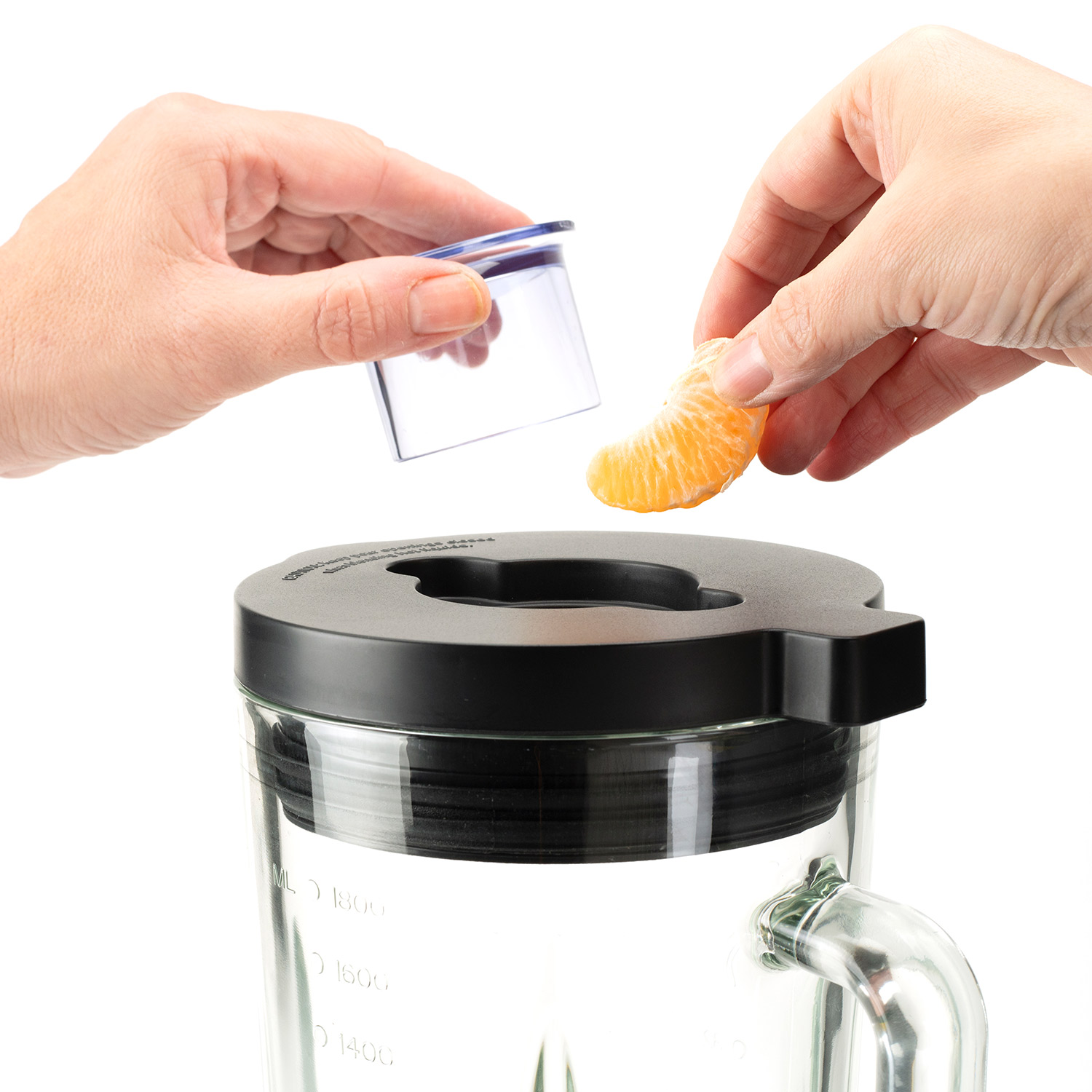 בלנדר מקצועי שולחני עוצמתי 1800W, כולל כותש קרח בגימור Stainless Steel – תמונה 5