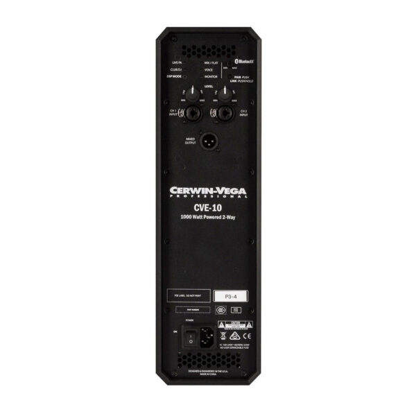 ⁦רמקול "10 מוגבר SPL124db 1000w כולל BT⁩ – תמונה ⁦5⁩